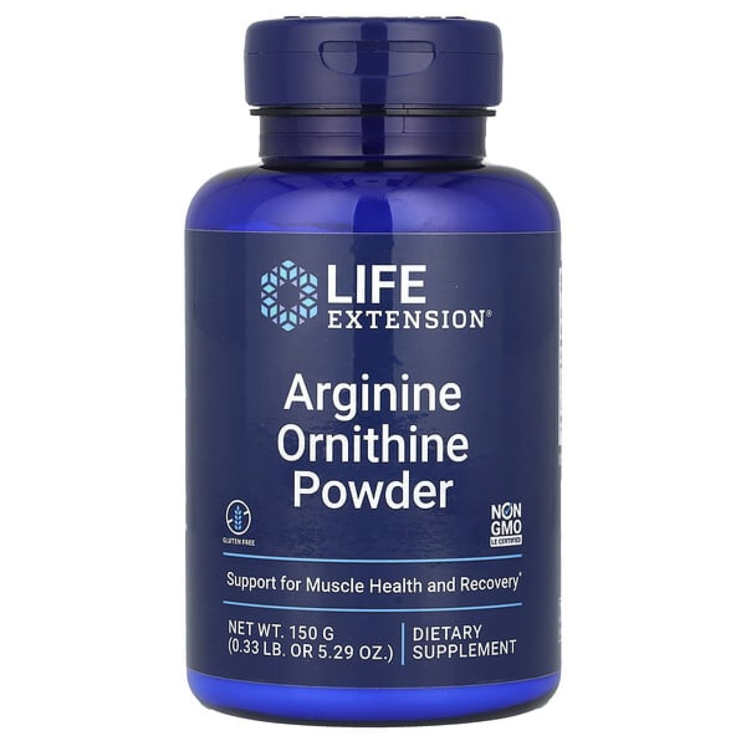 Life Extension, порошок аргинина и орнитина, 150 г (5,29 унции)