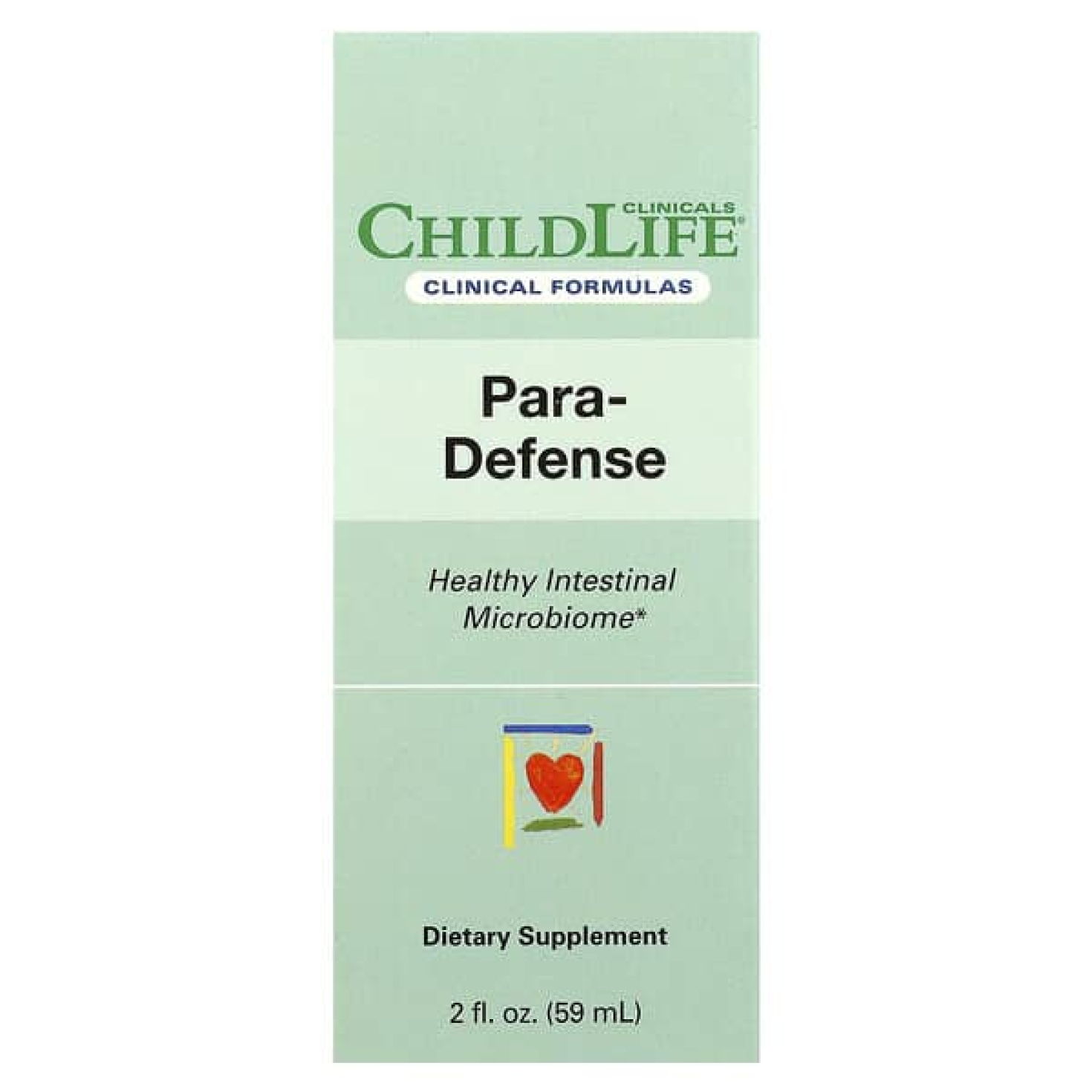 ChildLife Clinicals, Para-Defense, для здоровья микробиома кишечника, 59 мл (2 жидк. унции)