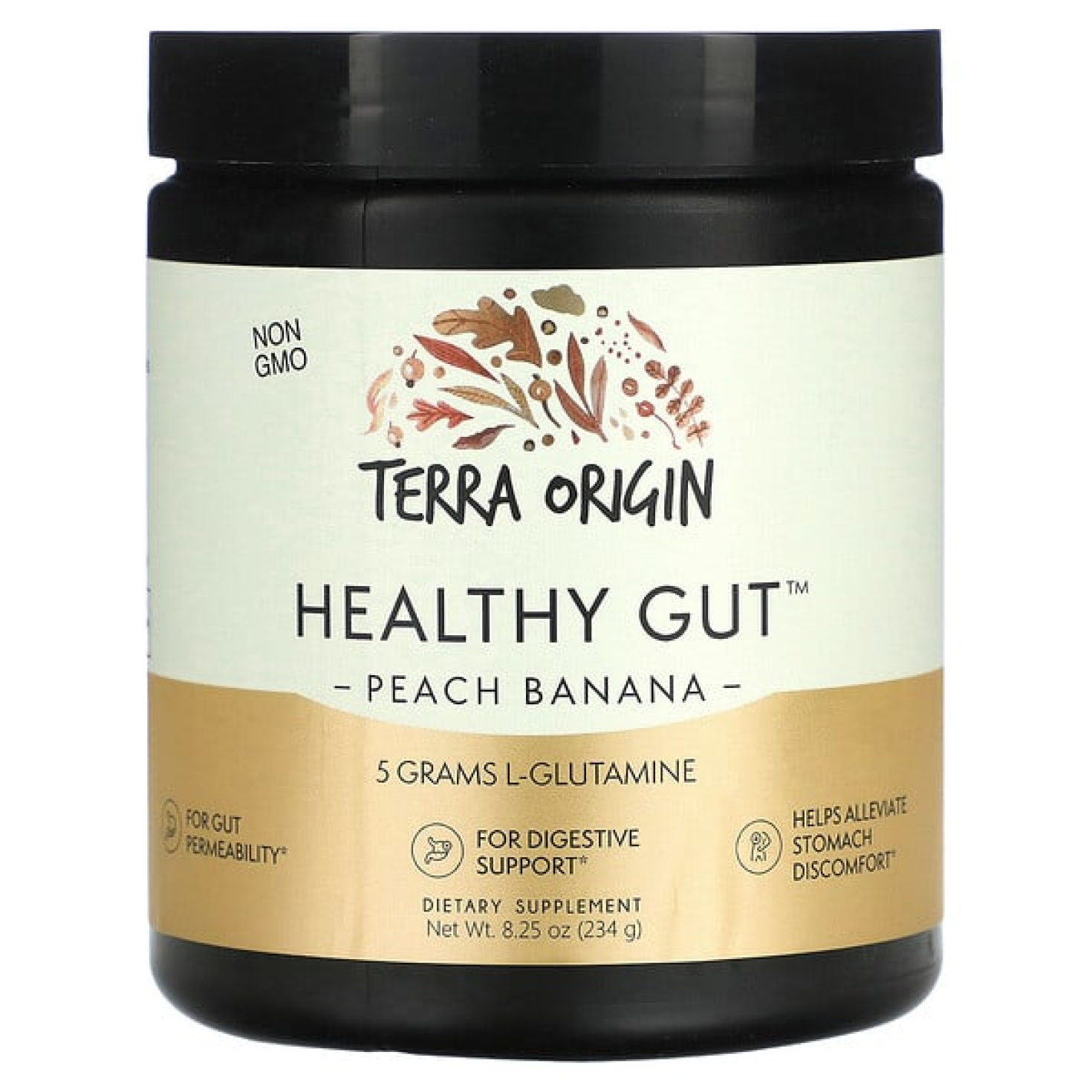 Terra Origin, Healthy Gut™, персик и банан, 234 г (8,25 унции)
