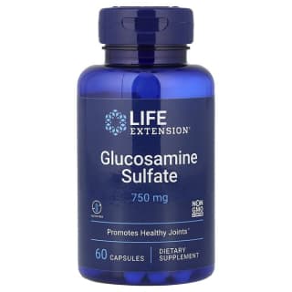 Life Extension, Сульфат глюкозамина, 60 капсул