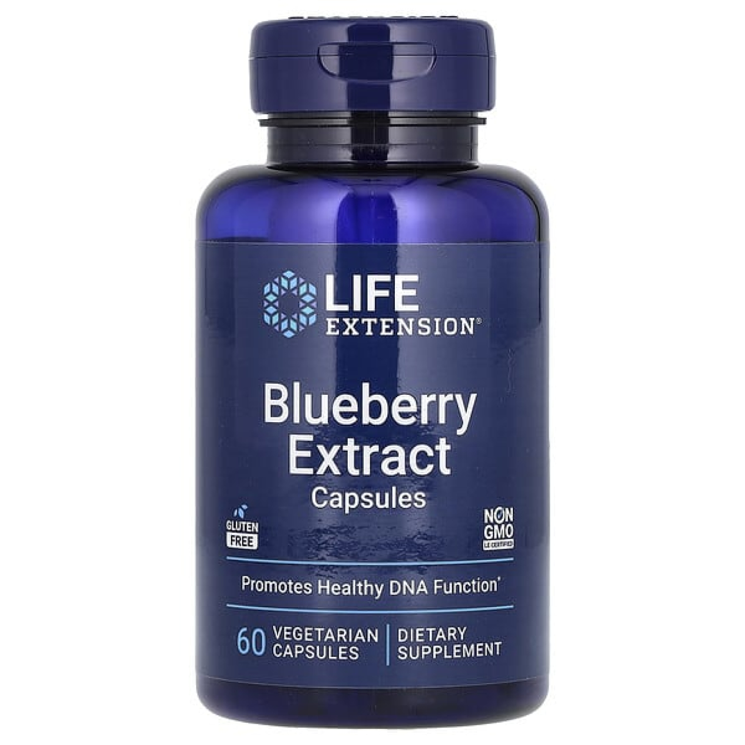 Life Extension, Капсулы с экстрактом голубики, 60 вегетарианских капсул