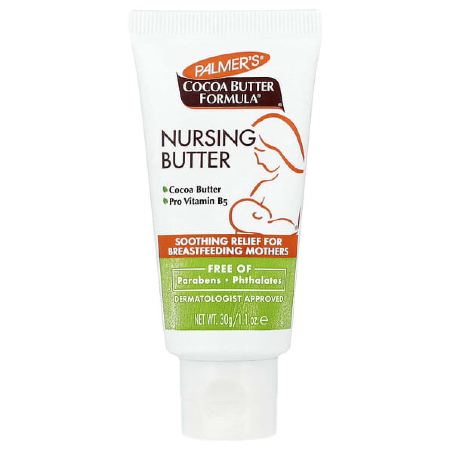 Palmer's, Формула масла какао, масло для кормящих мам, 30 г (1,1 унции)