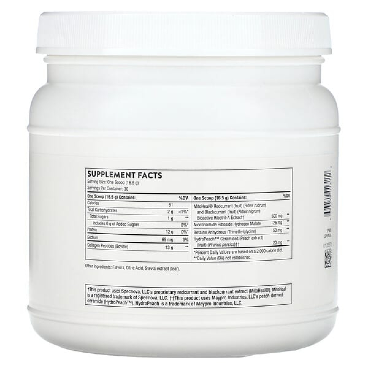 Thorne, Collagen Plus, коллаген с ягодным вкусом, 495 г (1,09 фунта)