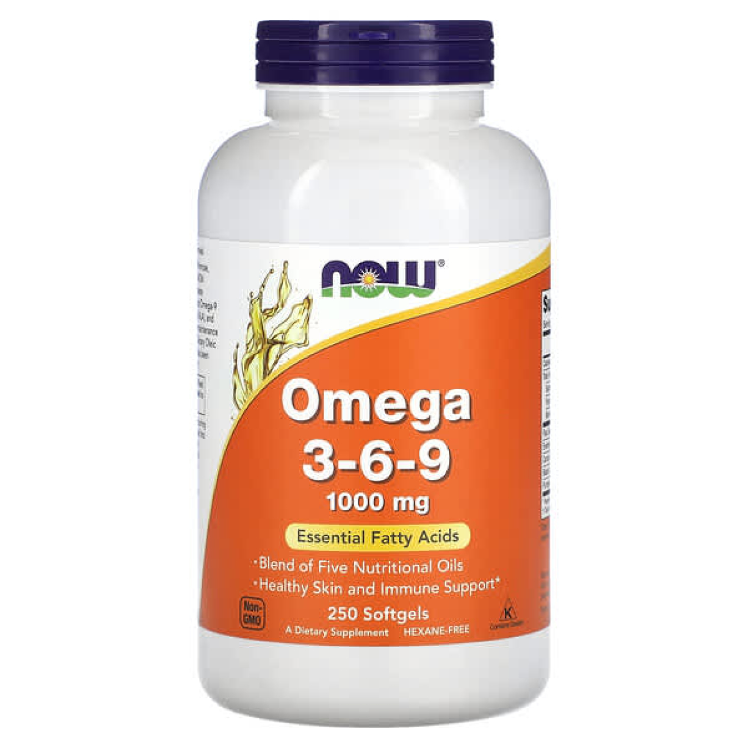 NOW Foods, омега-3-6-9, 250 капсул