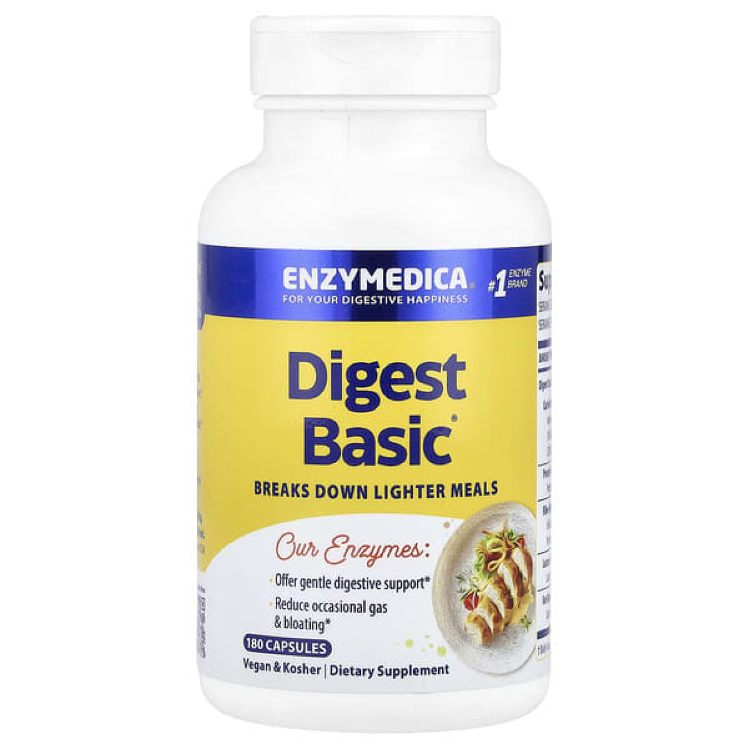 Enzymedica, Digest Basic®, 180 капсул