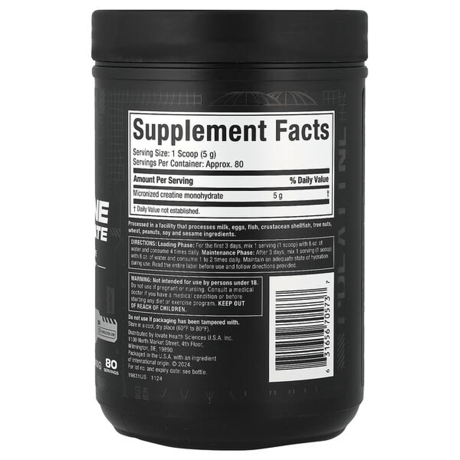 MuscleTech, Platinum, 100% креатин, без вкусовых добавок, 400 г (14,11 унции)