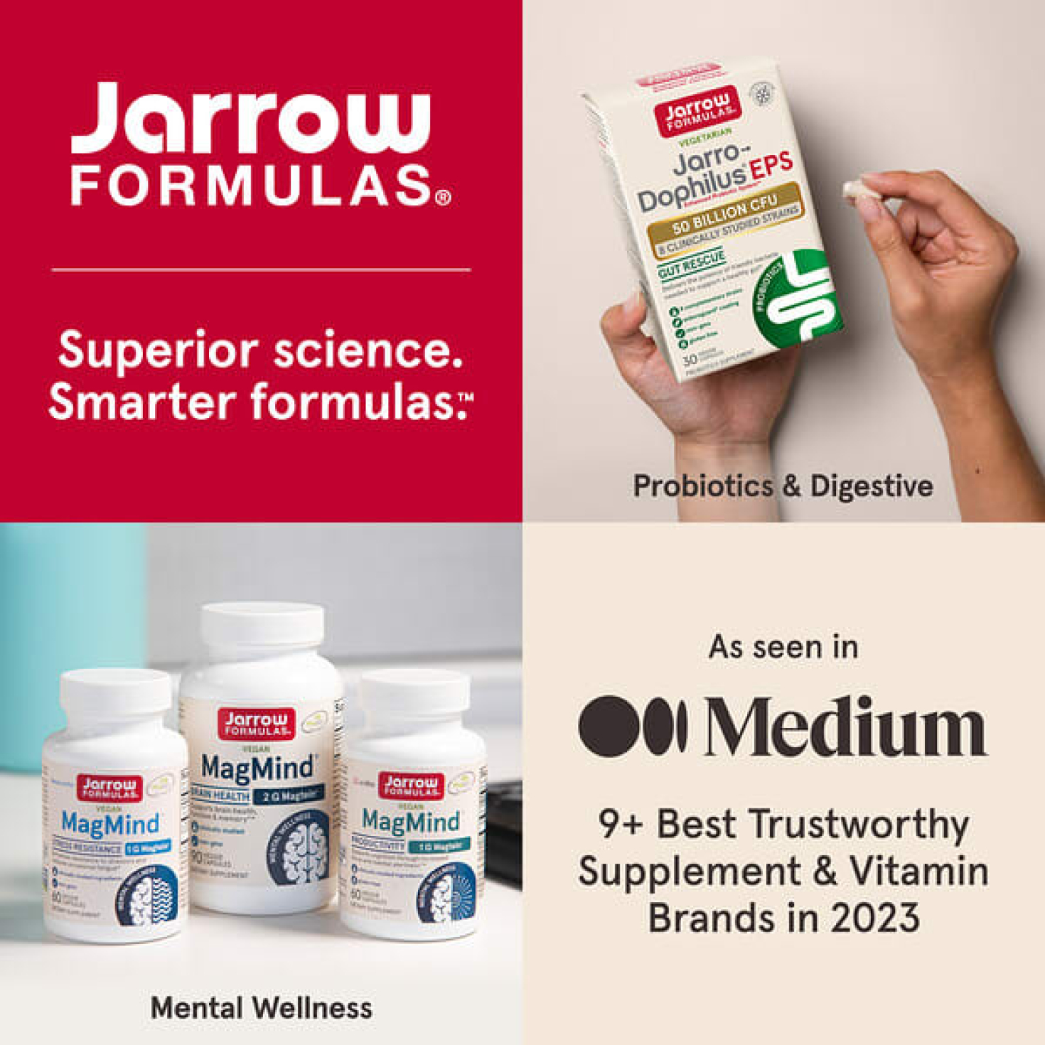 Jarrow Formulas, цитиколин, холин CDP, 250 мг, 120 капсул